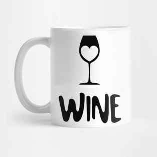 WINE Glass Mug